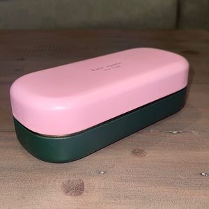 Kate Spade New York Glasses Case Pink Green